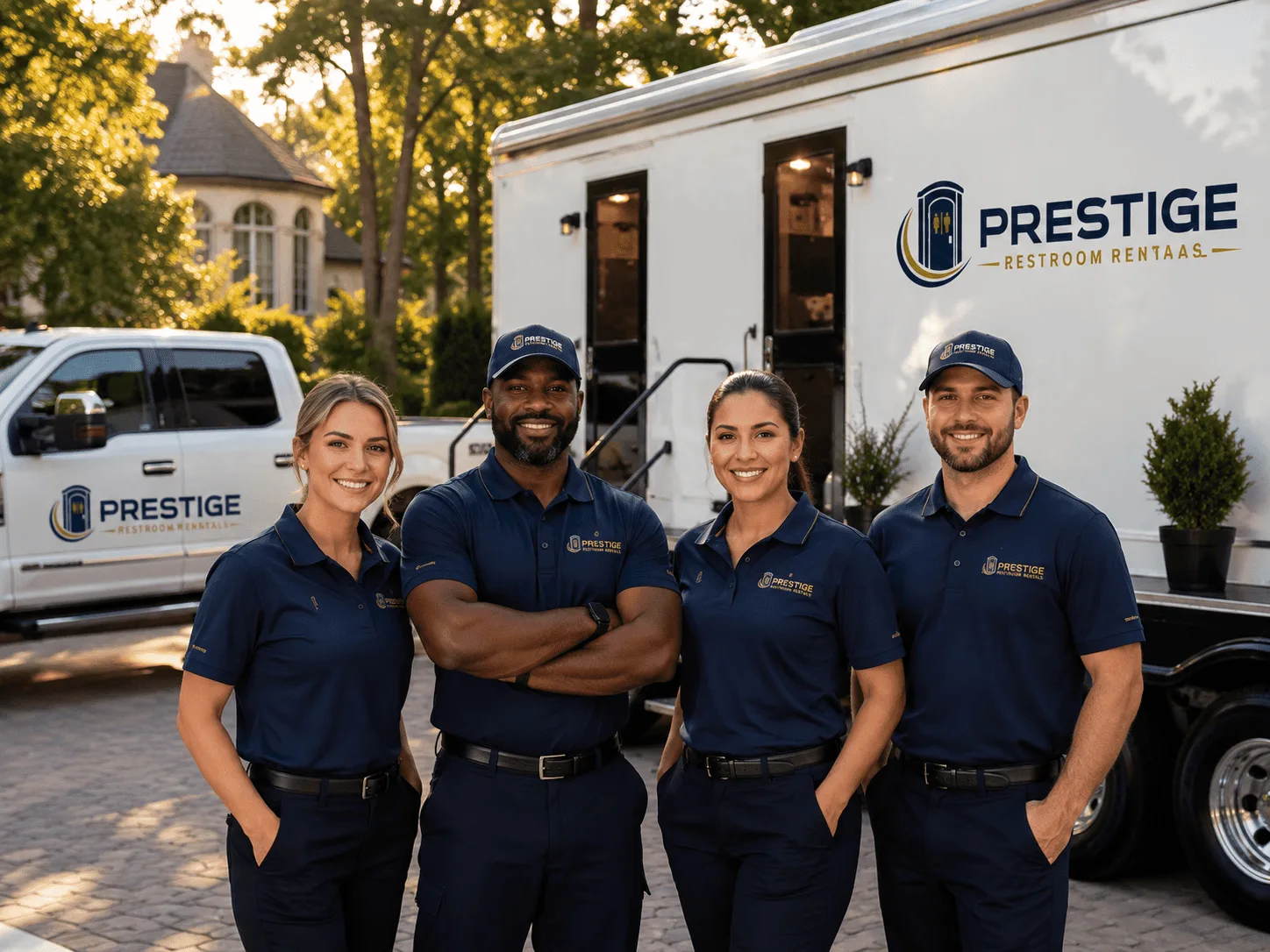 Trusted Luxury Portable Restrooms company in Goodell, IA